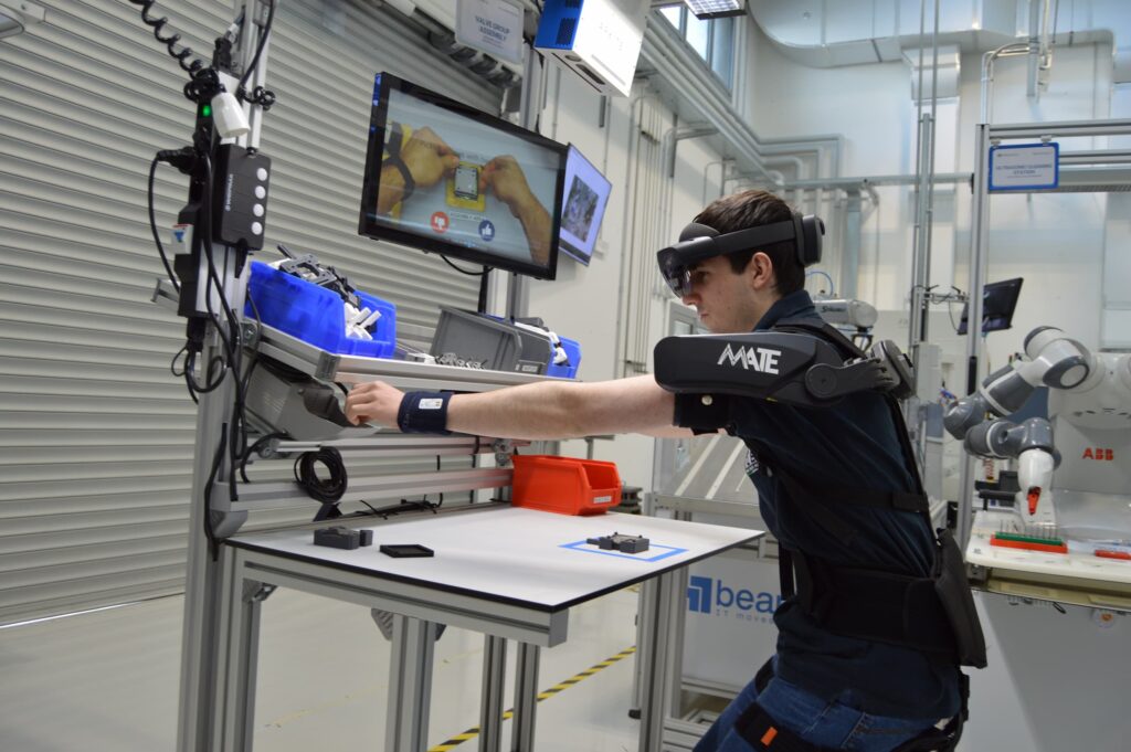 esoscheletro e augmented reality